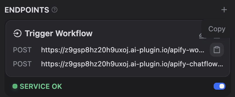 Create Dify Endpoint